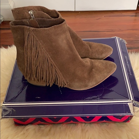 Seychelles suede Fringe booties - Picture 2 of 5